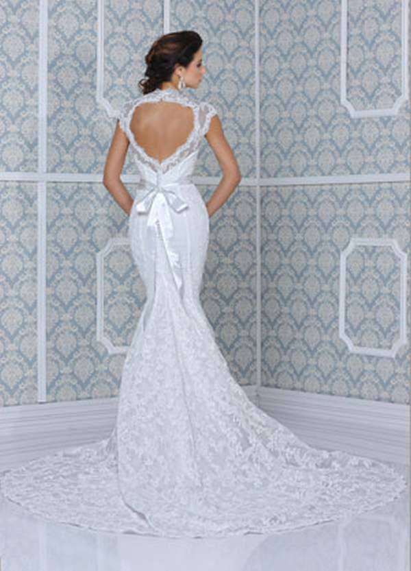 Traje / vestido de novia traje de novia 12715 espalda
